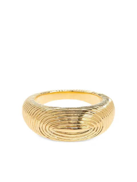 LIE STUDIO Audrey textured ring