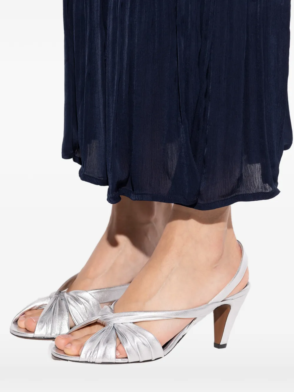 NEOUS Naos 80 mm sandalen Zilver