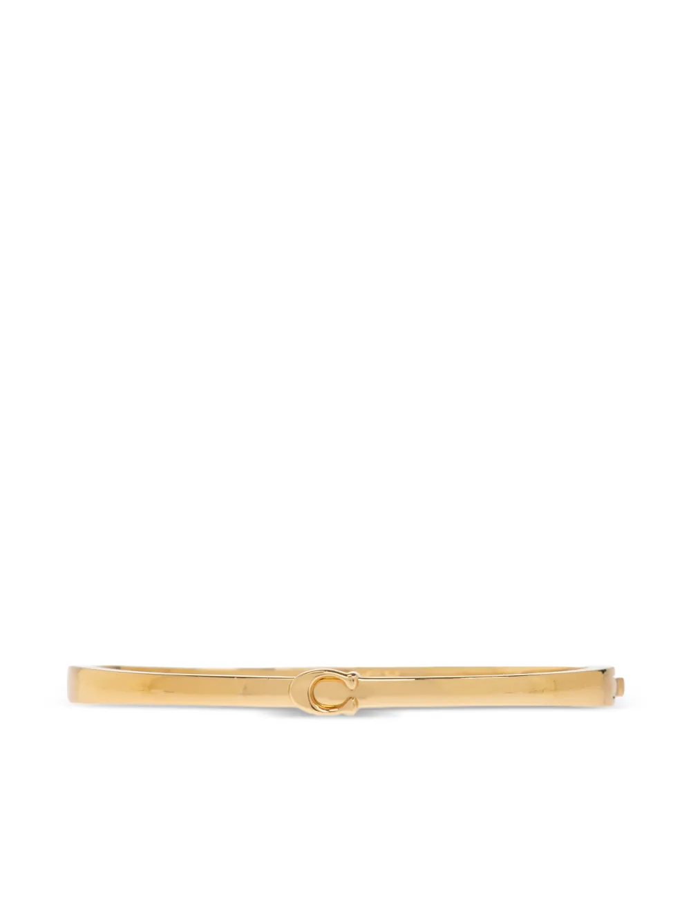 Coach logo bangle bracelet - Oro