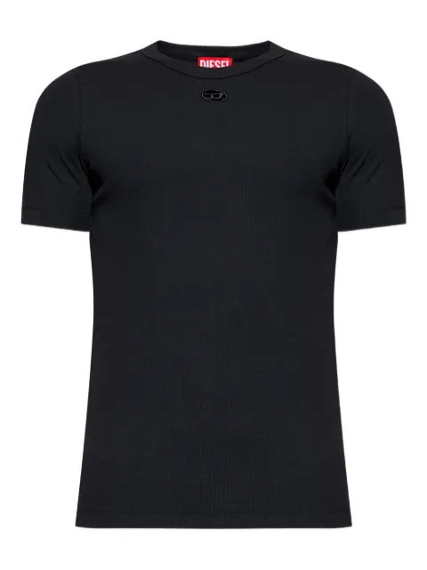 Diesel logo-detail ribbed T-shirt