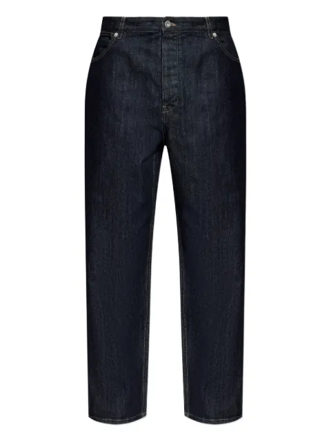 Jil Sander button-fastening jeans