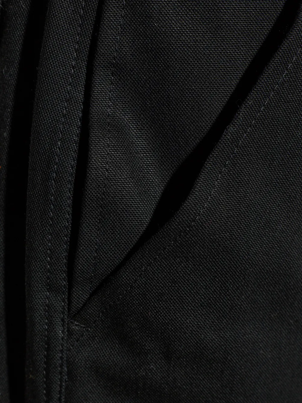 Studio Nicholson Denver Button-fastening Trousers In Black