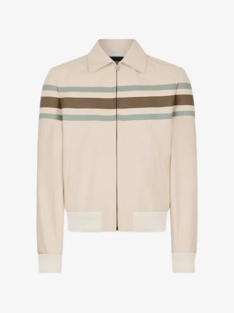 DSQUARED2 Preppy leather blouson
