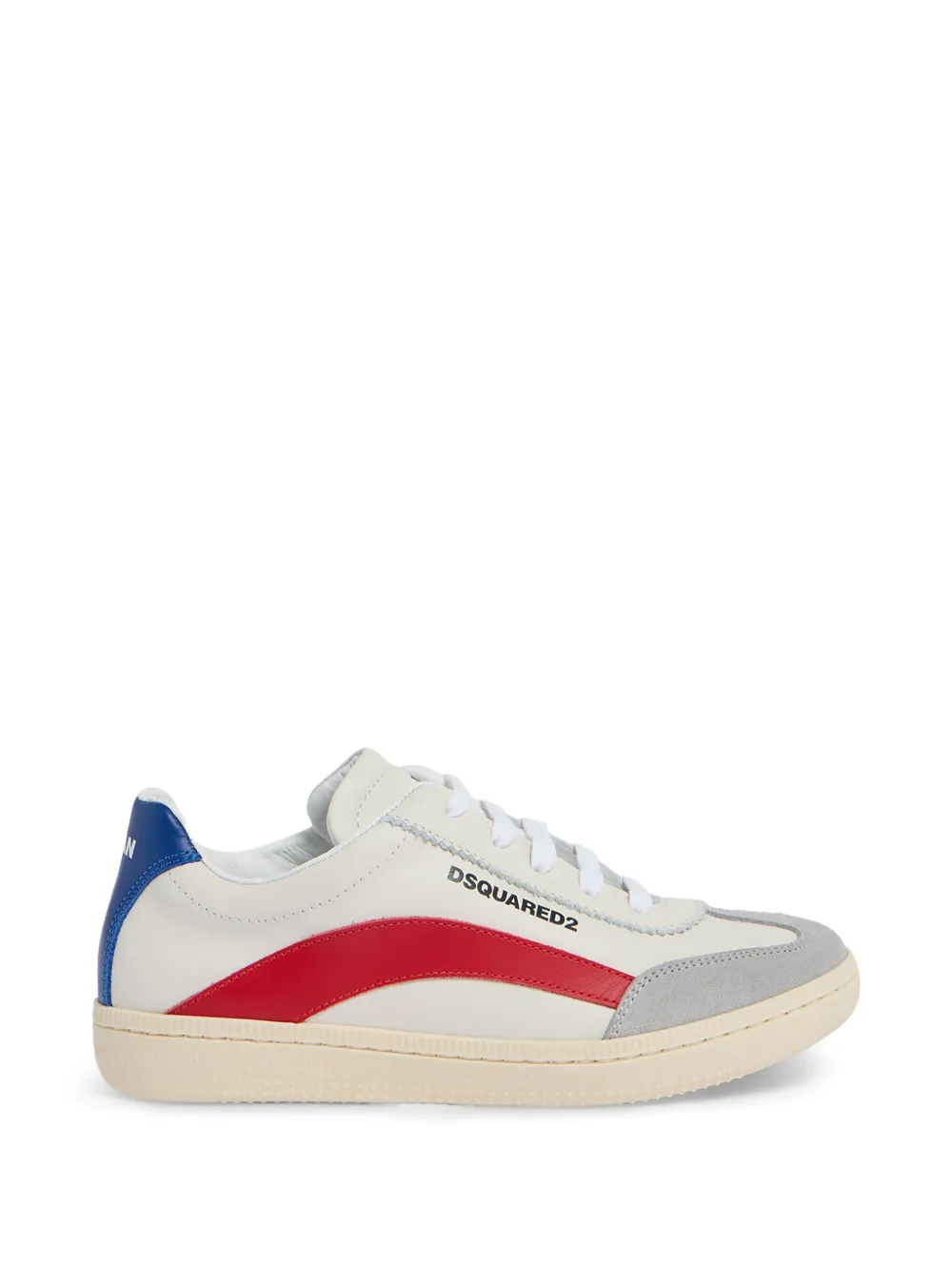 DSQUARED2 KIDS Sneakers met vlakken Beige