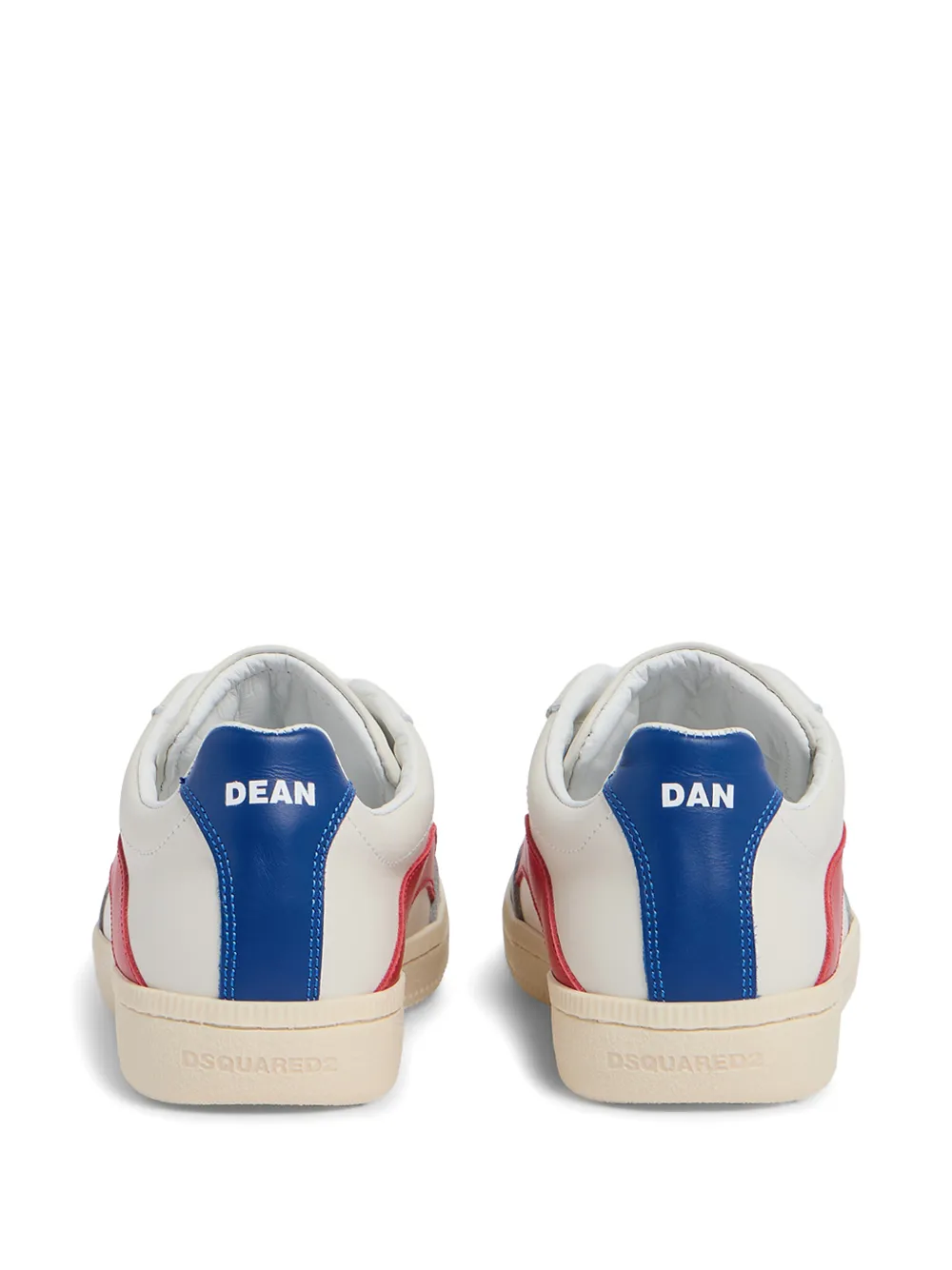 DSQUARED2 KIDS Sneakers met vlakken Beige