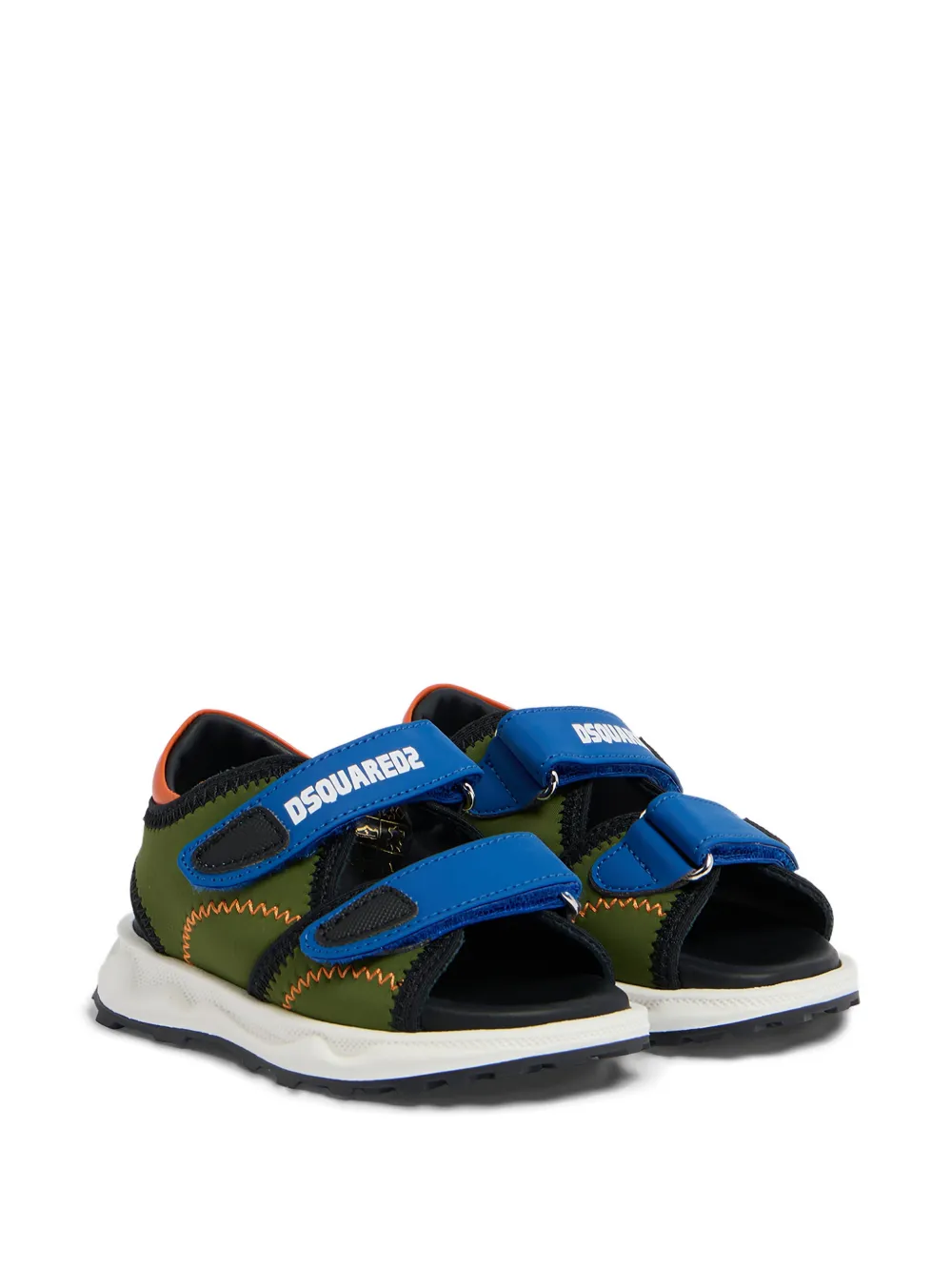 DSQUARED2 KIDS Sandali con logo - Verde