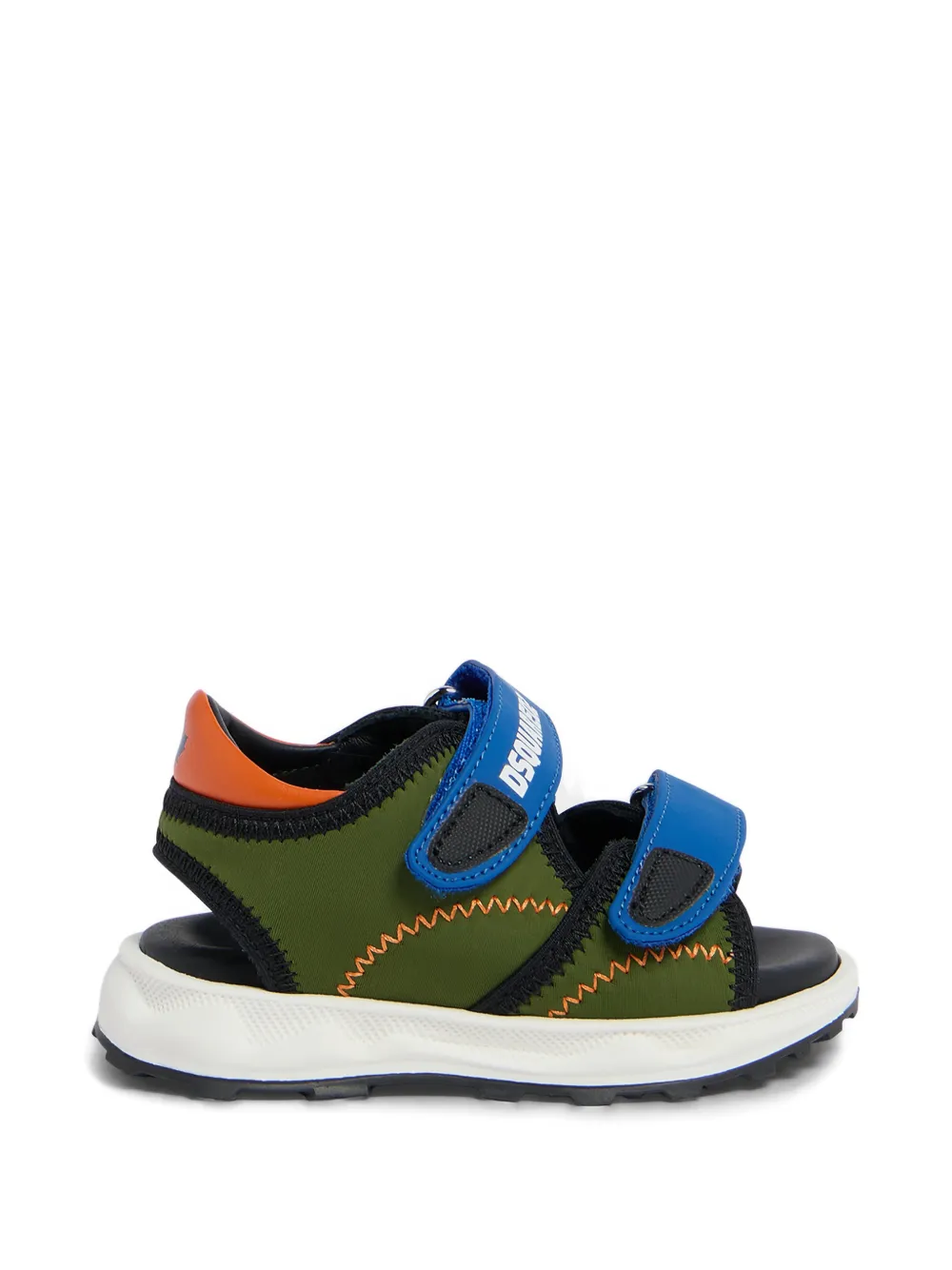 DSQUARED2 KIDS Sandalen met logodetail Groen