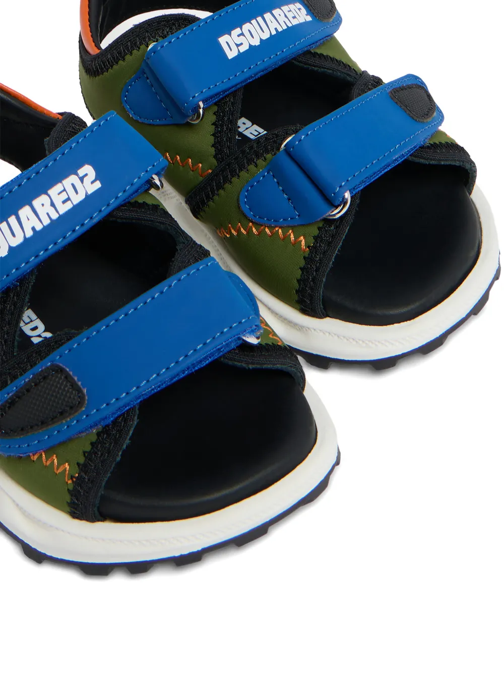 DSQUARED2 KIDS Sandalen met logodetail Groen