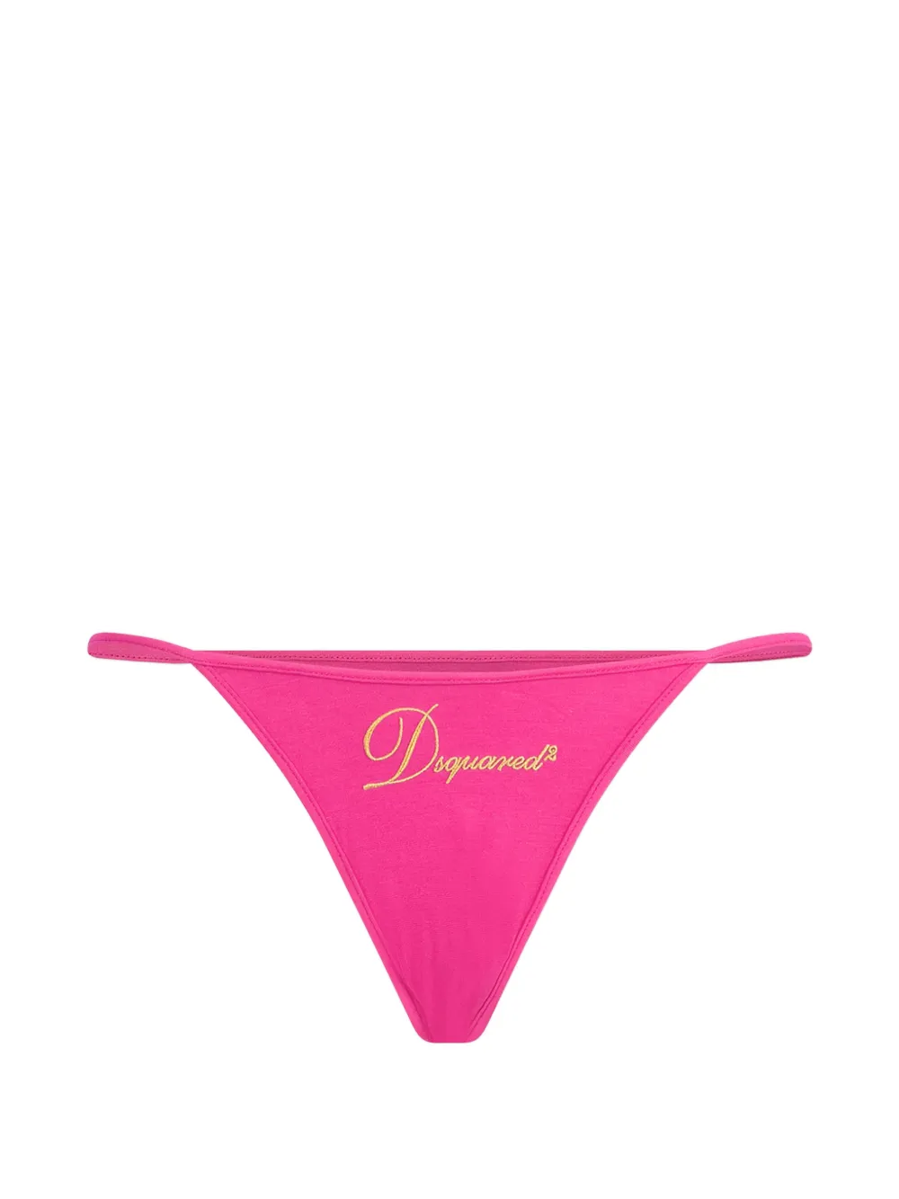 Dsquared2 Logo-detail Brief In Pink
