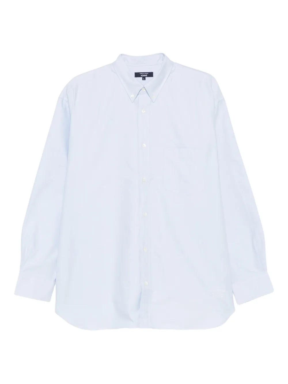 Comme des Garçons Homme Button Pocket Shirt – Blue