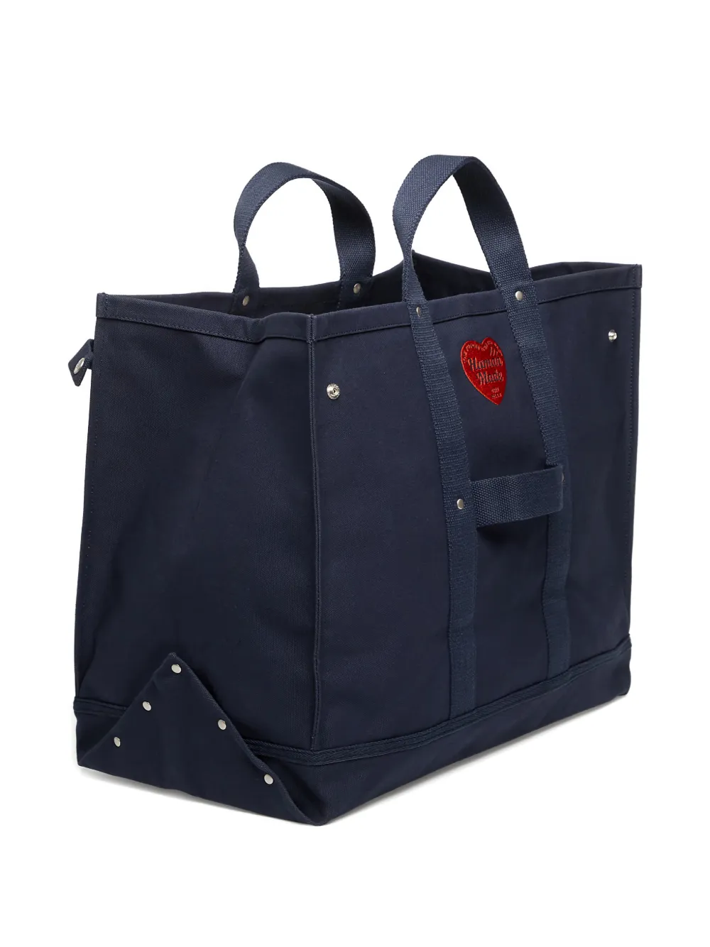 Human Made Large Logo-print Tote Bag In Blue