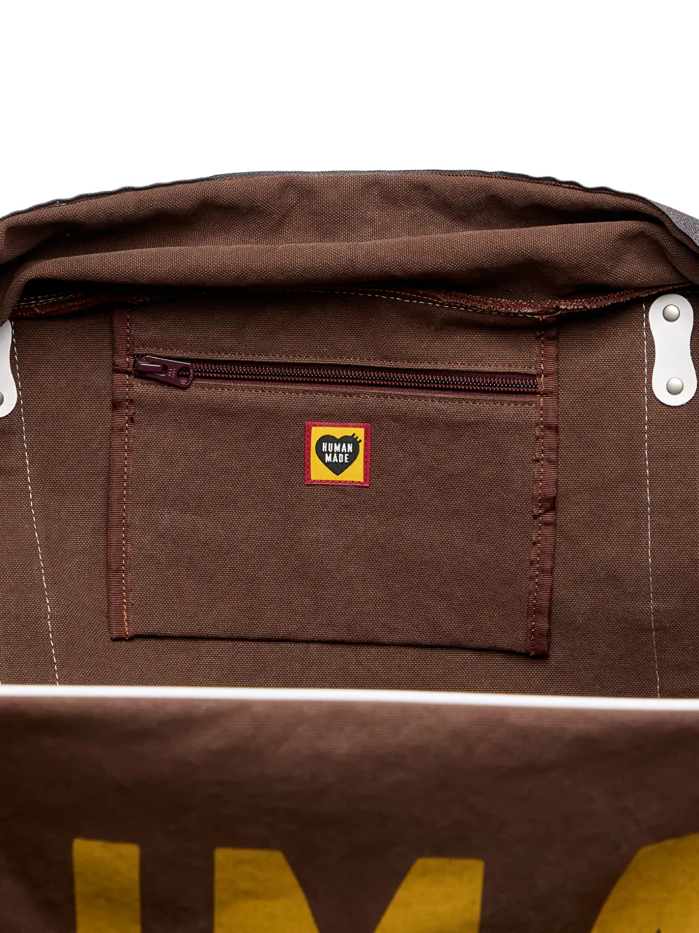 Human Made Large Boston Luggage In Brown