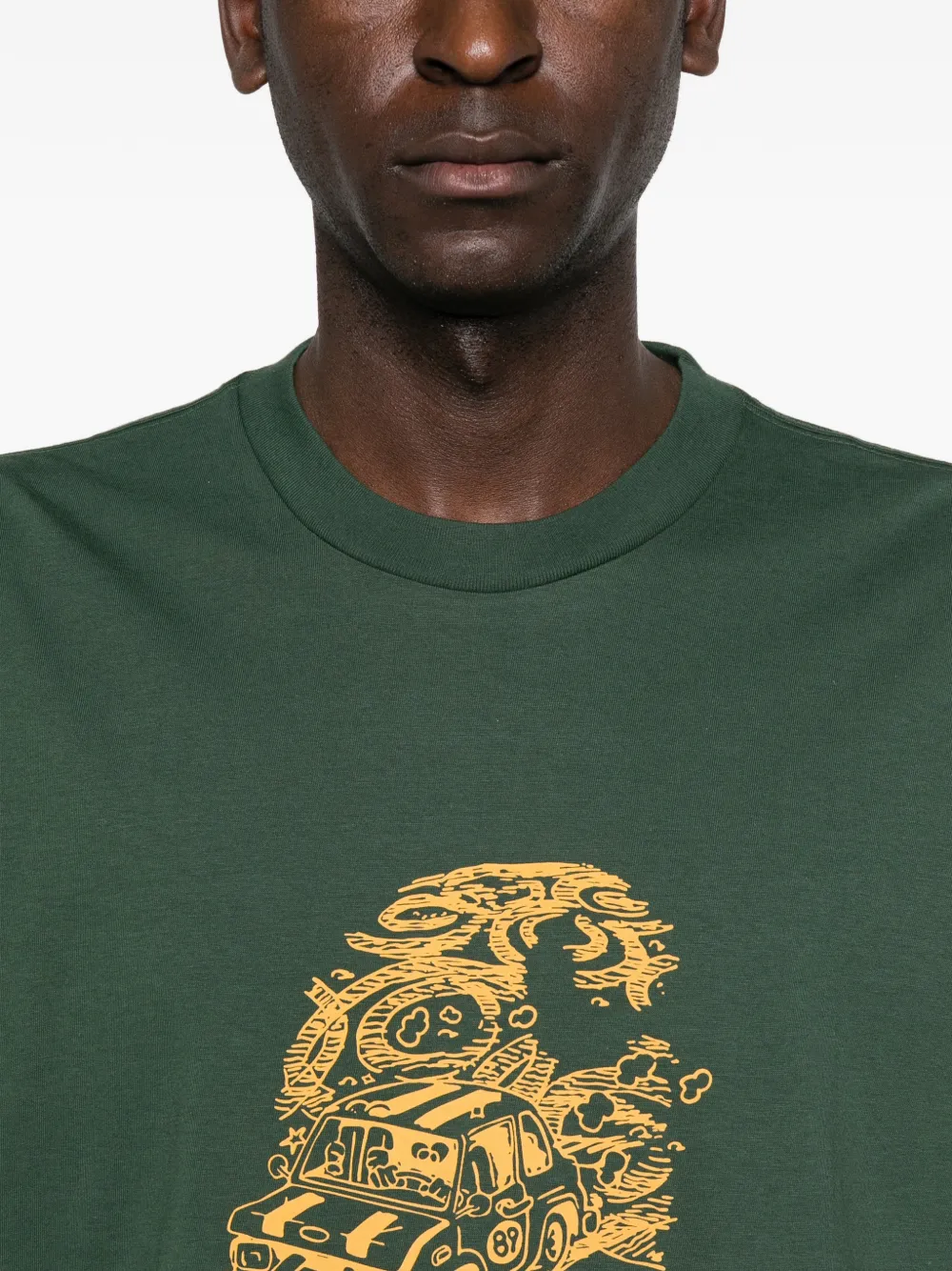 Carhartt Work In Progress Unit Organic Cotton Graphic T-shirt In Green