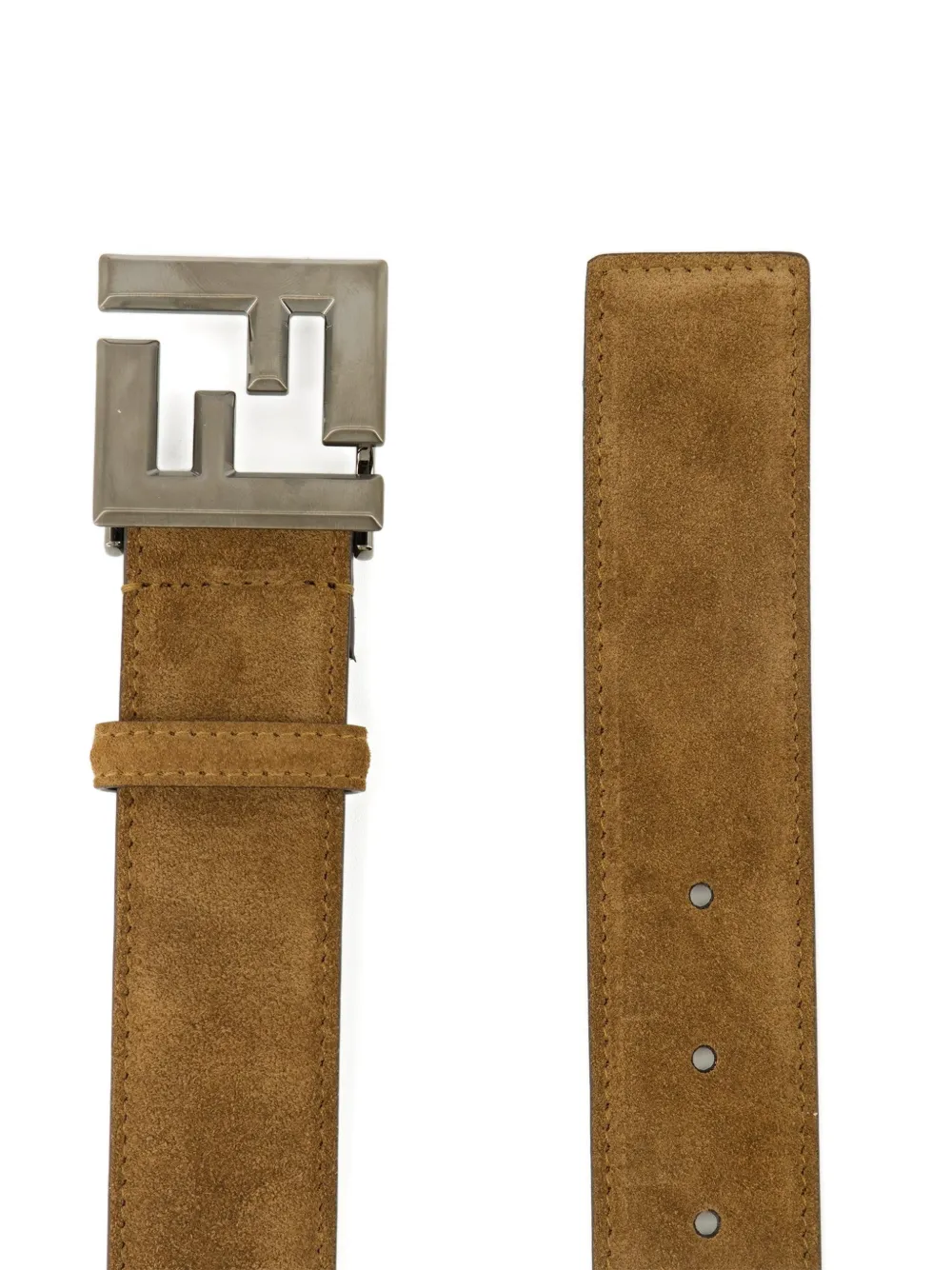 FENDI FF square-buckle belt - Bruin
