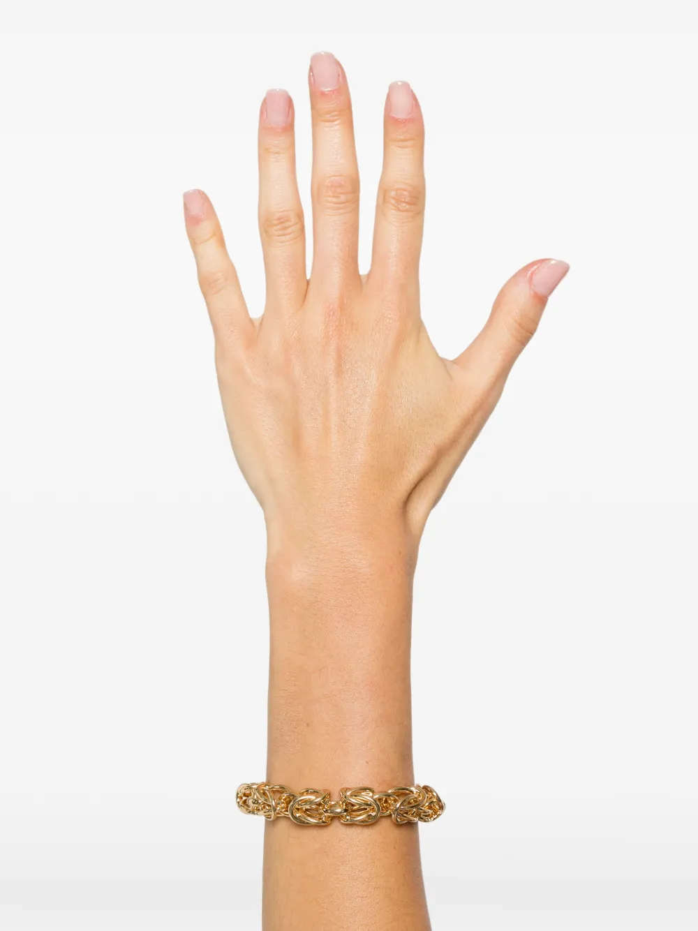 Totême Womens Byzantine 24ct Yellow-gold Plated Brass Bracelet In Brown