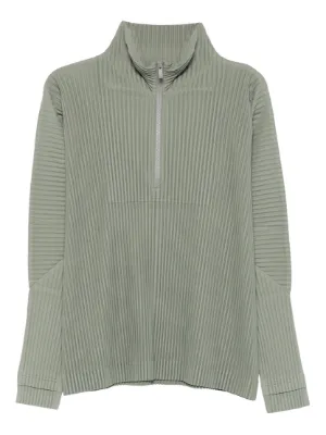 Homme Plissé Issey Miyake プリーツ タンクトップ | ブラック