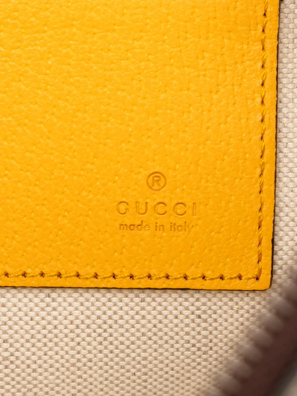 Pre-owned Gucci 2016-2025 Gg Supreme Neo Vintage Clutch Bag In Brown