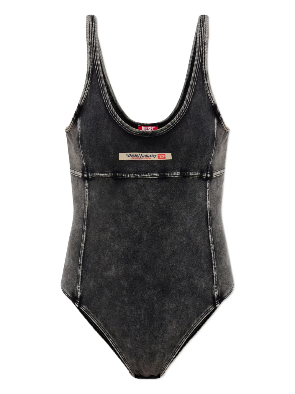 Diesel Phoebe Bodysuit In Gray