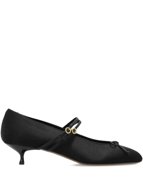 NEOUS 45mm Pha strap bow-detail pumps