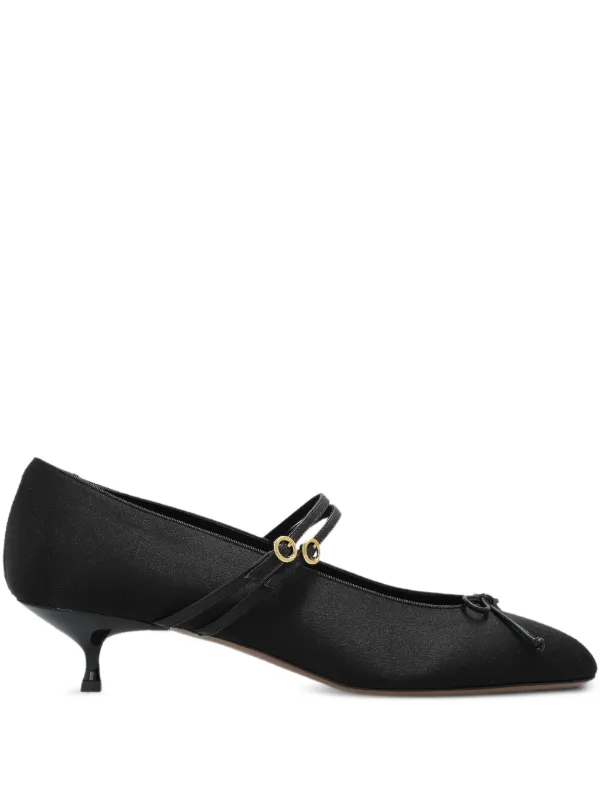 Neous 45mm Pha Strap Bow-detail Pumps in Black