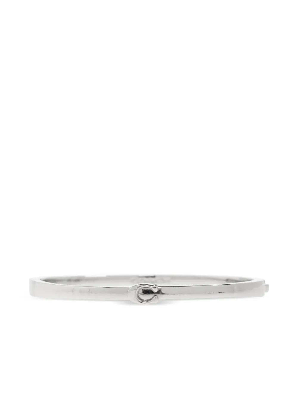 Coach horseshoe bangle bracelet - Argento