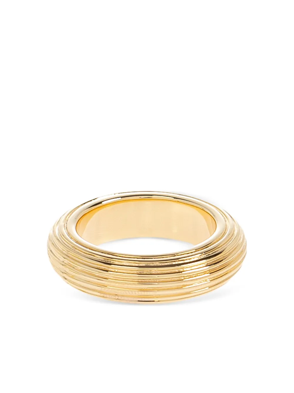Amelia Ribbed-Design Ring