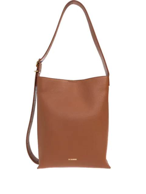 Jil Sander bolsa de hombro de piel