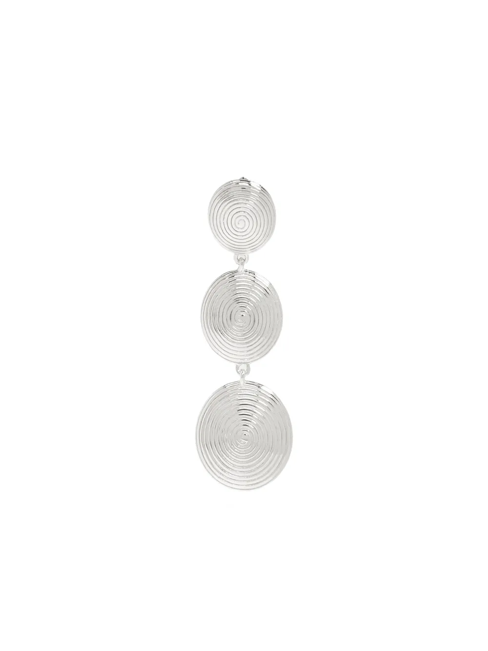 Lie Studio Ruby Tiered Earrings In White