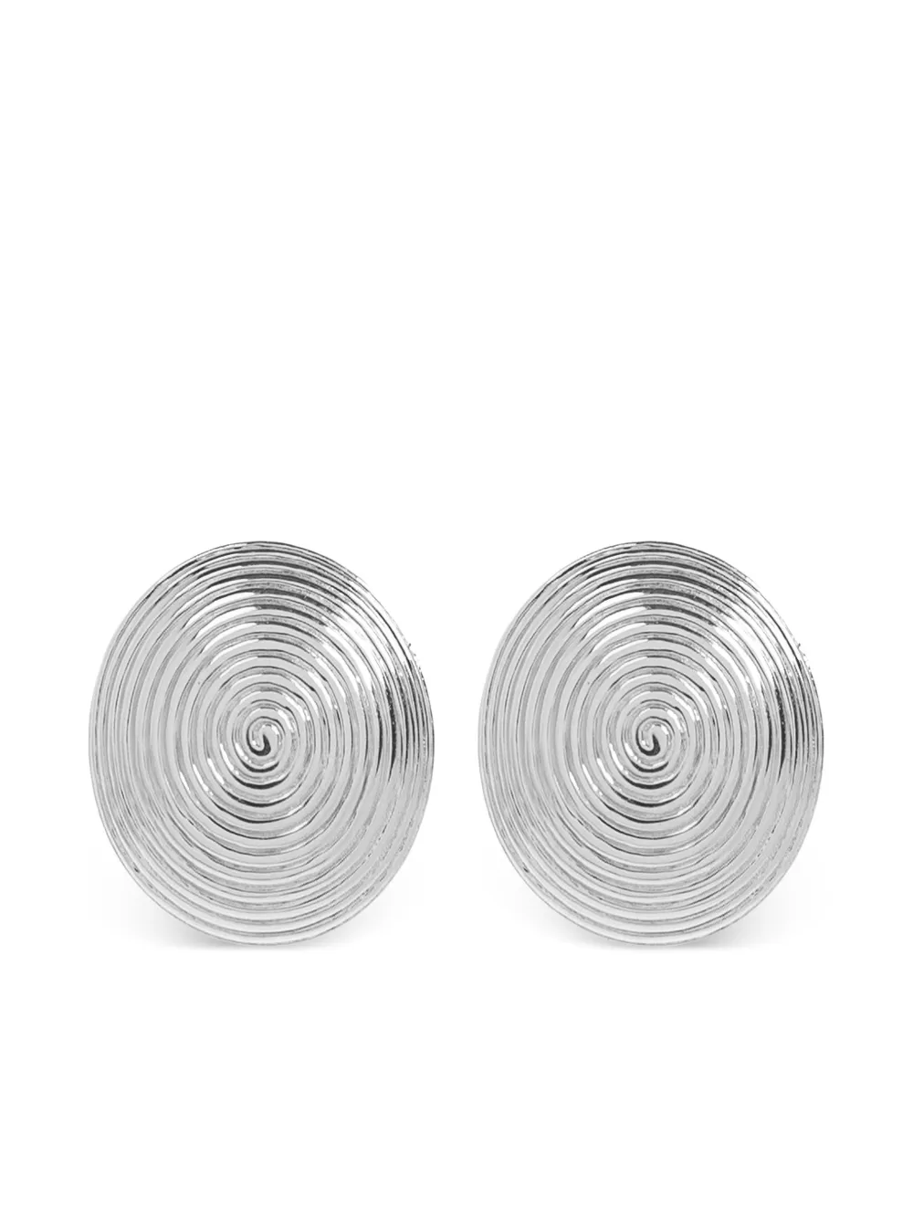 LIE STUDIO Ella spira-design earrings - Argento