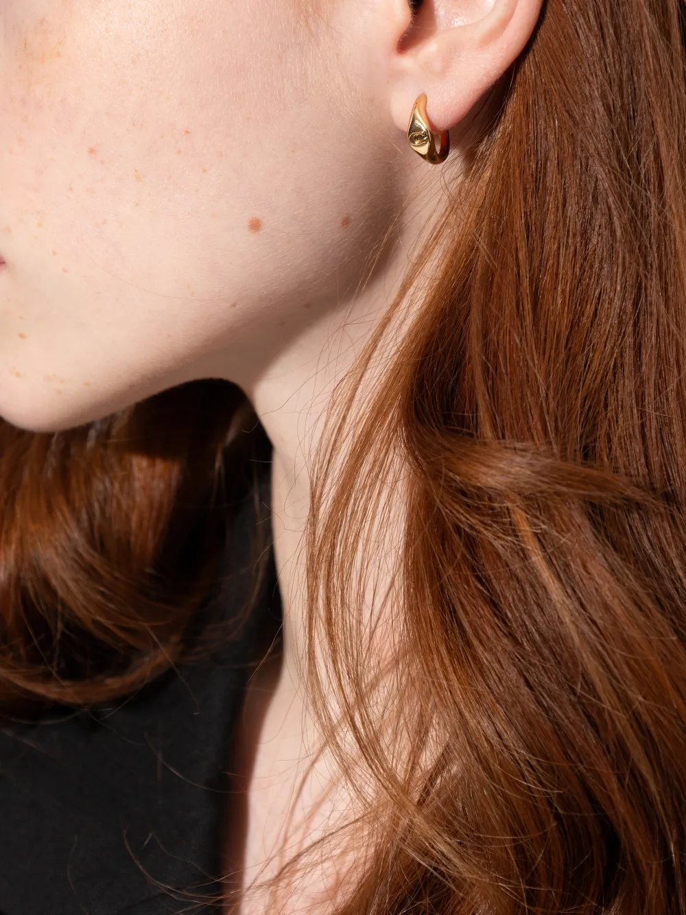  Coach Logo Detail Earrings - Gold 