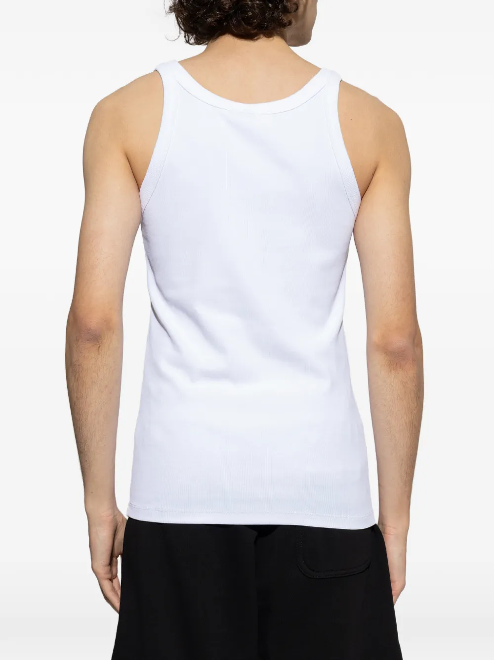Diesel T-Wife-DCO tanktop met logo Wit