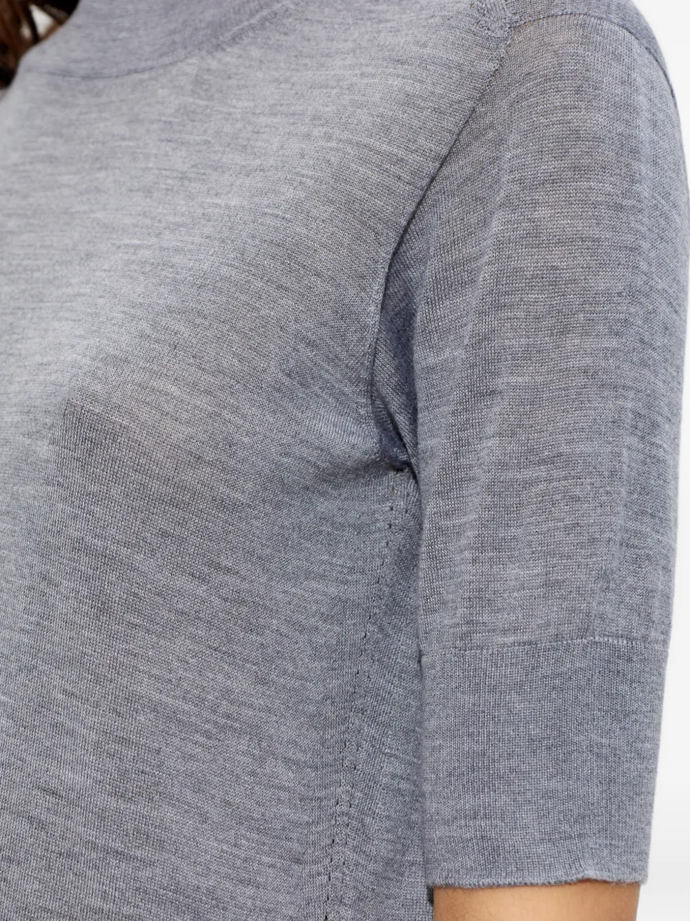 Jil Sander Fine-knit T-shirt In Multi