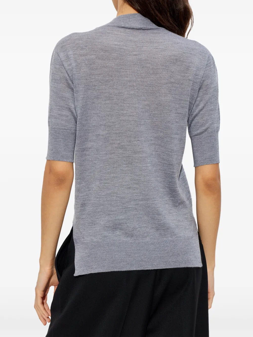 Jil Sander Fine-knit T-shirt In Multi