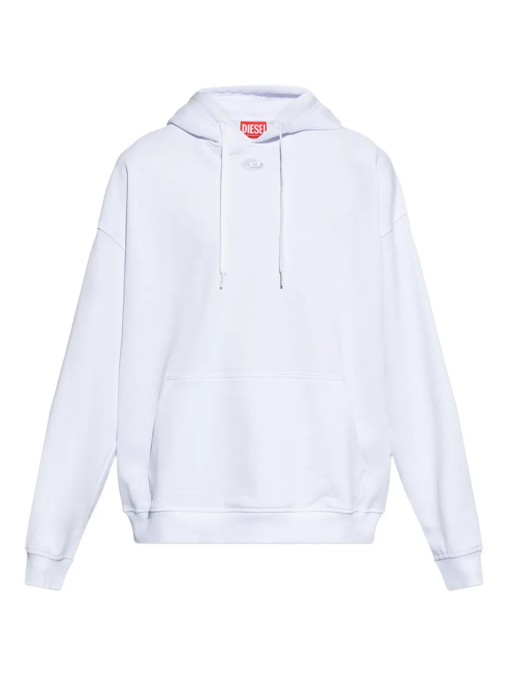 Diesel logo hoody - Bianco