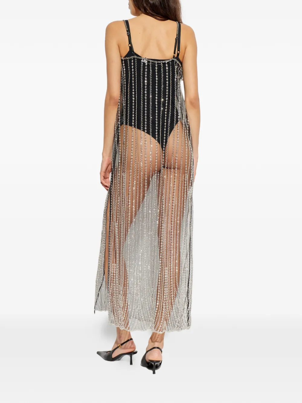  Gestuz Beaded Dress - White 