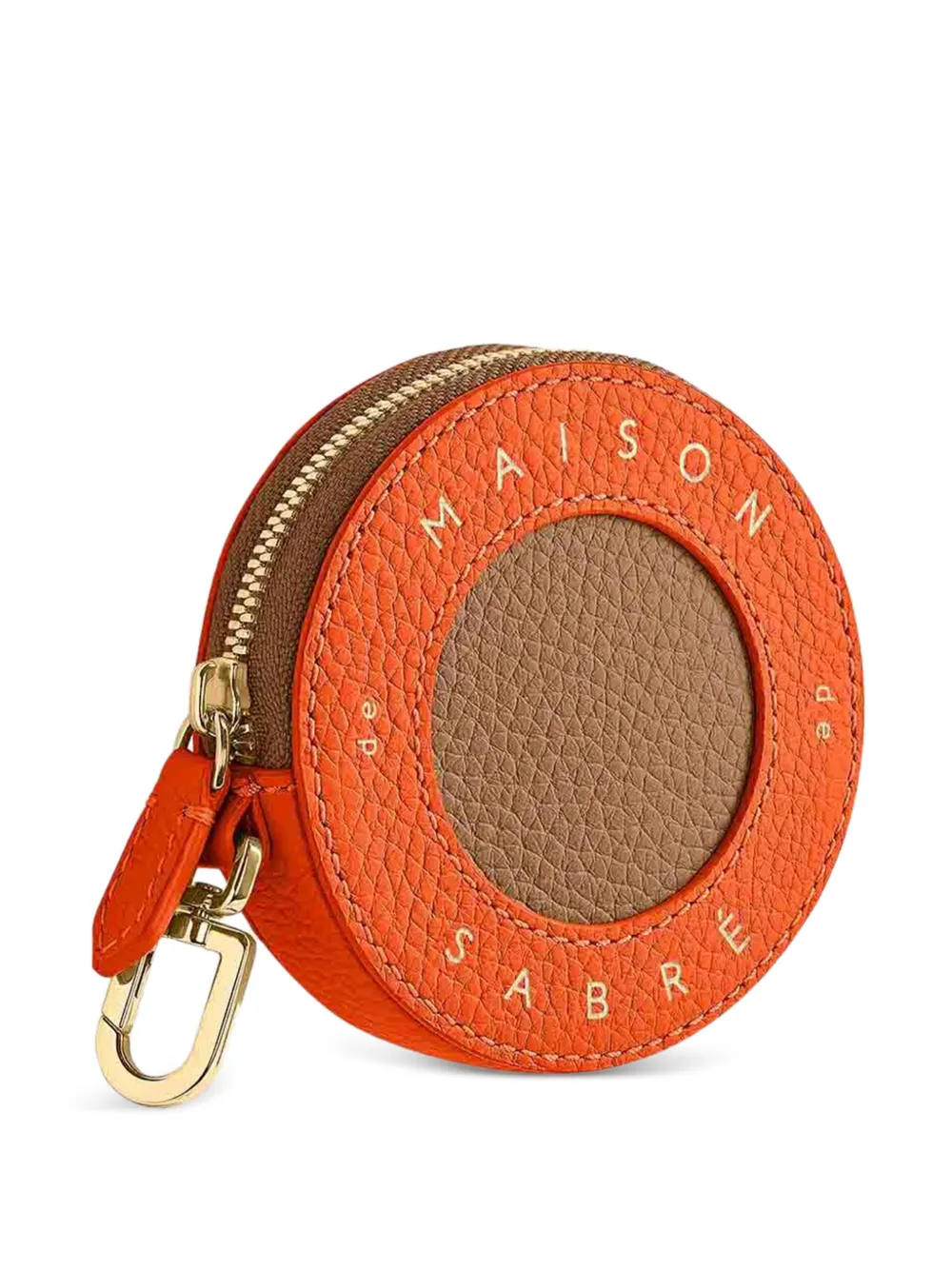  Maison De Sabré Leather Coin Purse - Orange 