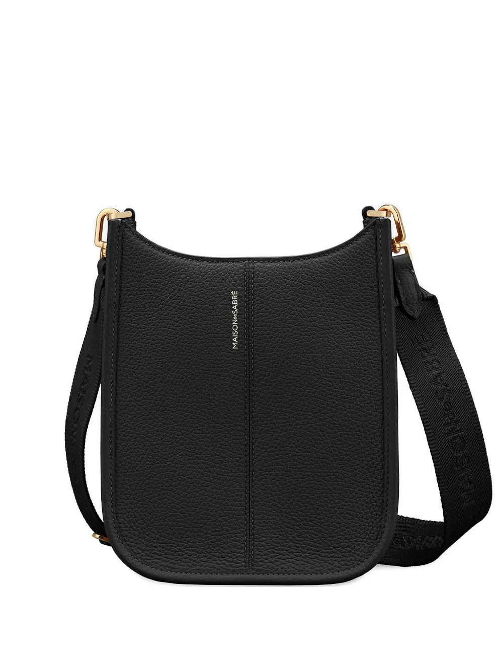 MAISON de SABRÉ saddle leather bag - ブラック MAISON de SABRÉ saddle leather bag - ブラック