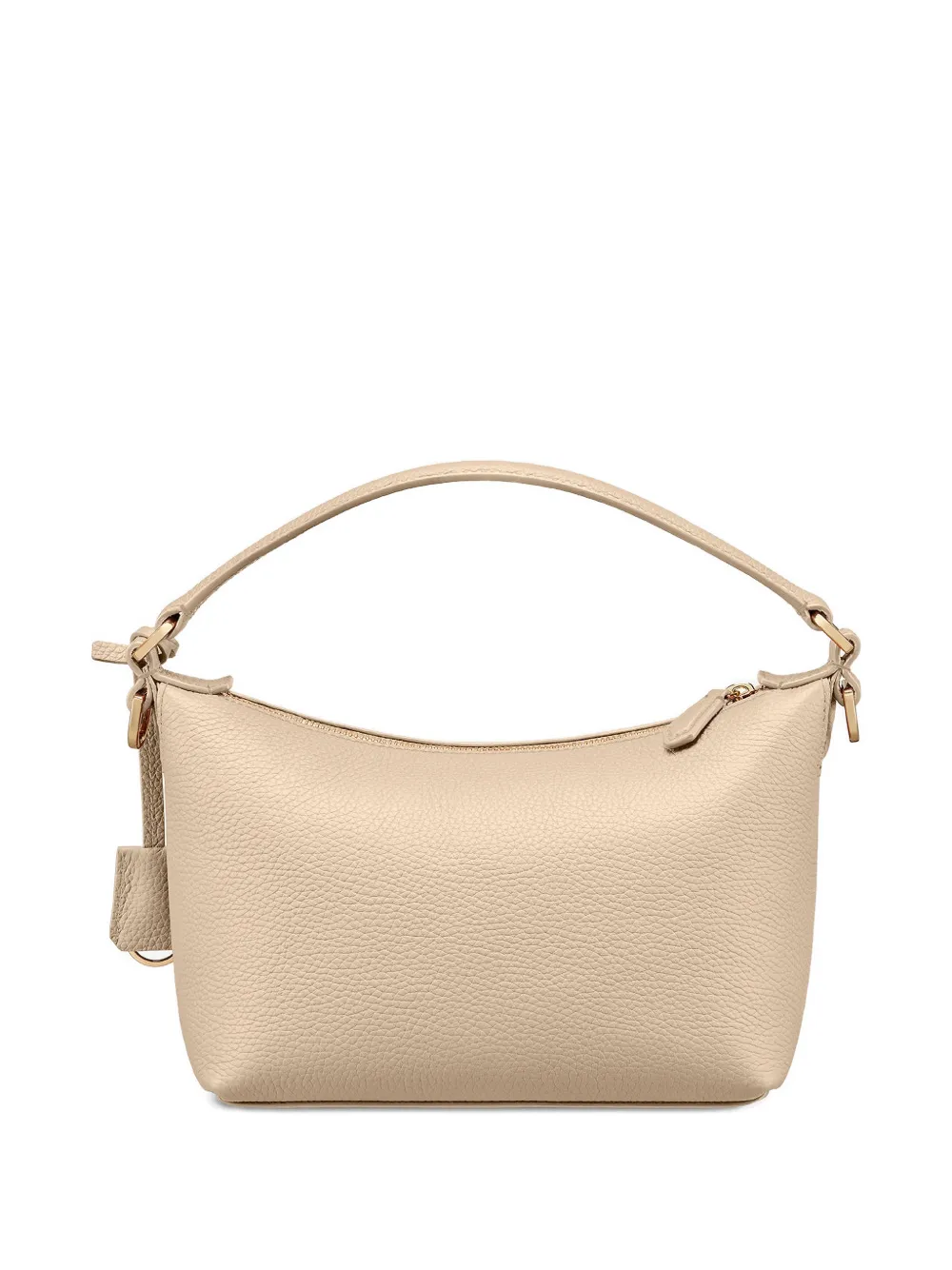Maison De Sabre Leather Detachable Strap Tote Bag In Neutral