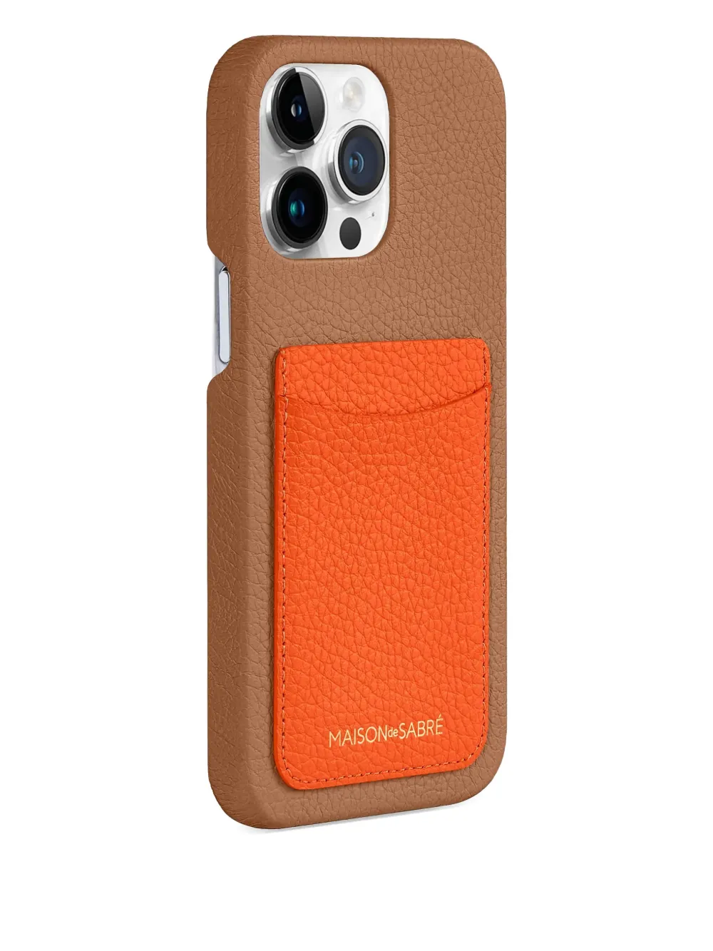 Maison De Sabre Card Slots Card Phone Case In Neutral