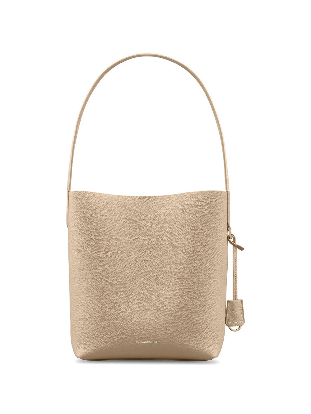 MAISON de SABRÉ leather bucket soft tote - Toni neutri