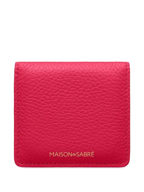 MAISON de SABRÉ magnetic lkeather compact mirror ca