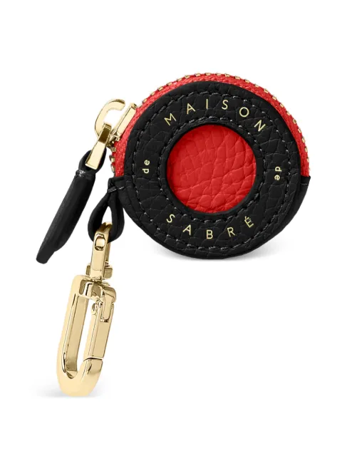 MAISON de SABRÉ leather air tag charm