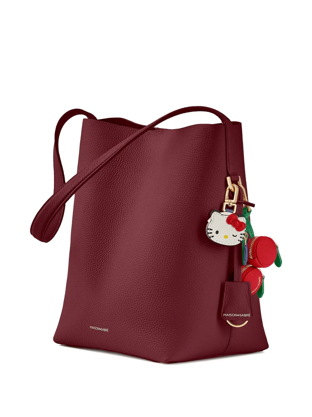 MAISON de SABRÉ leather bucket soft tote | Image 2