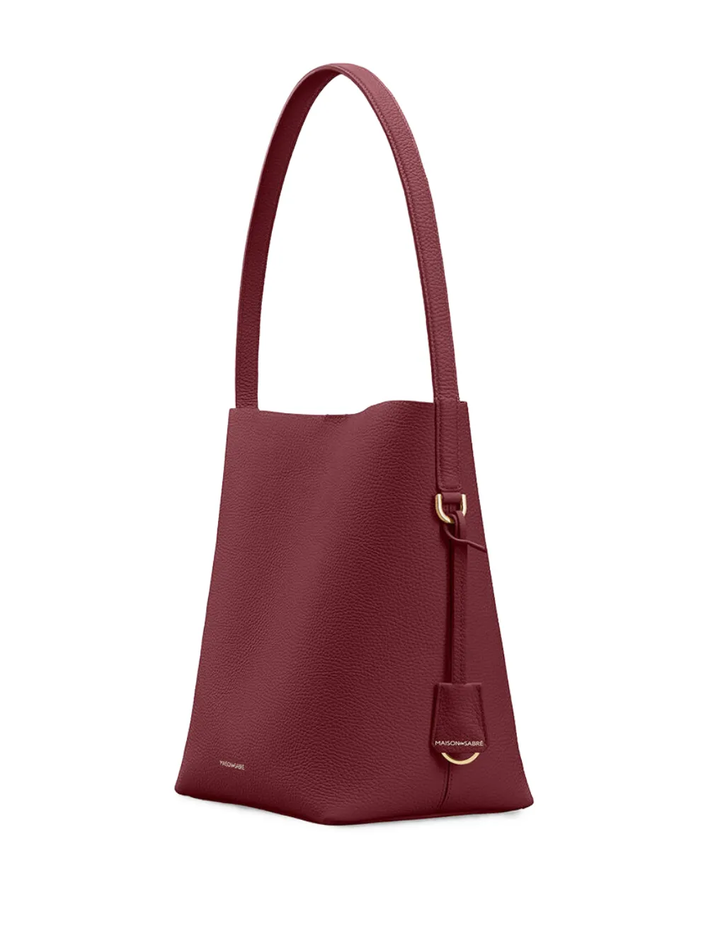  Maison De Sabré Medium Leather Tote Bag - Red 