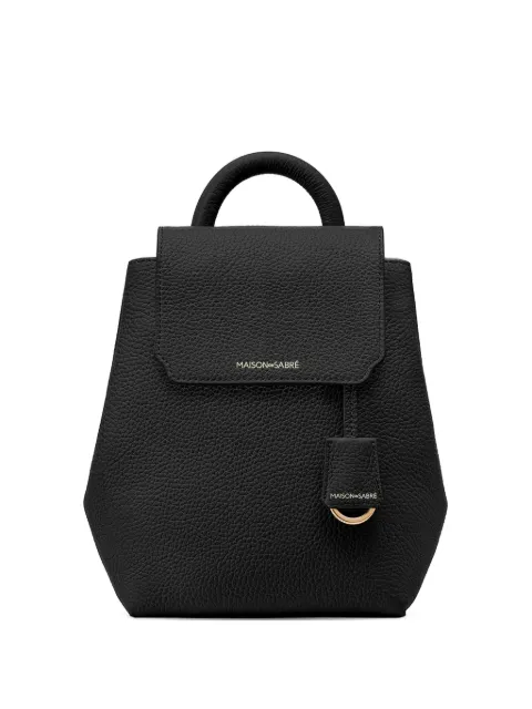 MAISON de SABRÉ Mini Magnetic closure leather backpack
