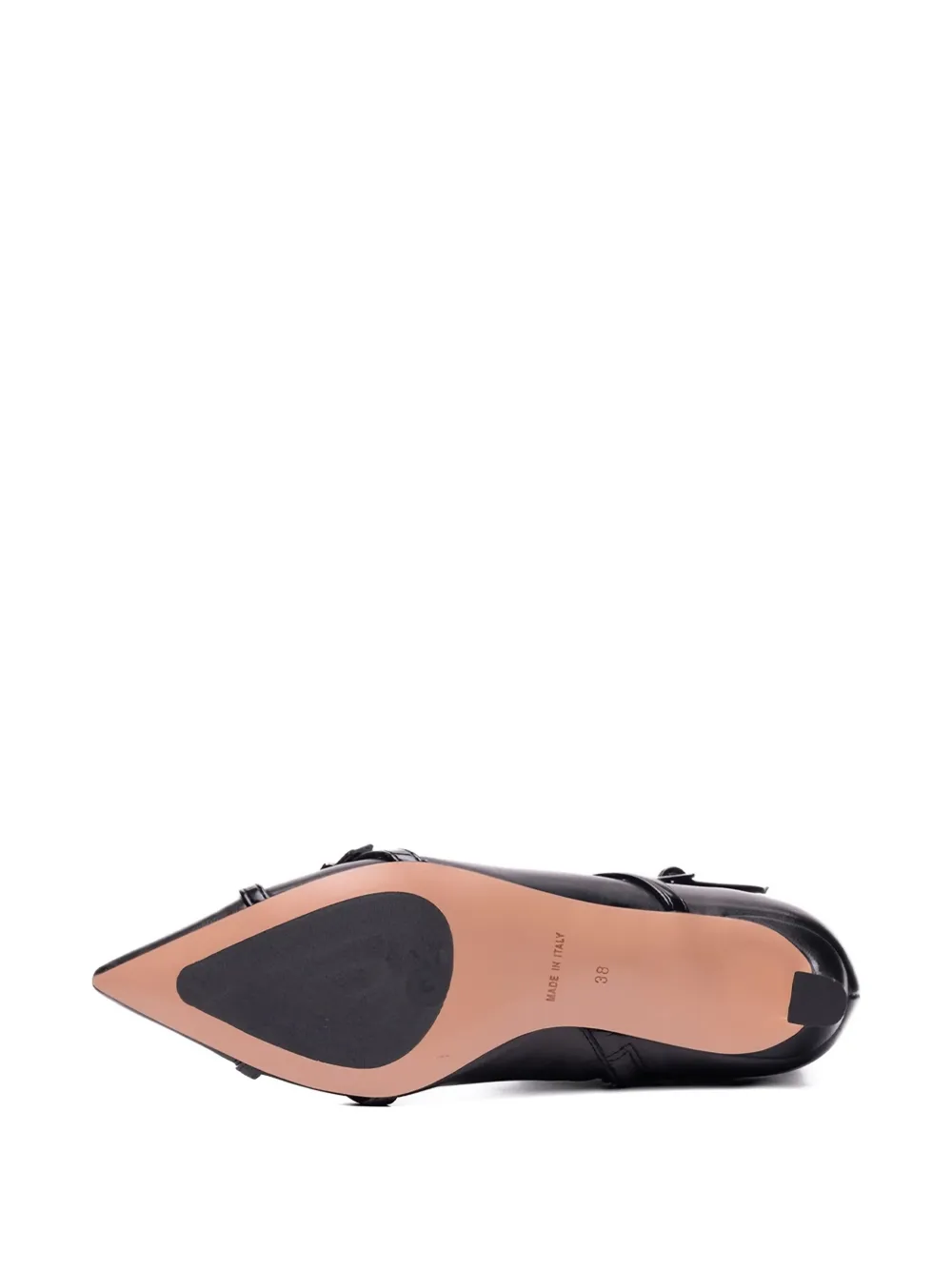 Poche Paris Buckle-strap Boots In Black