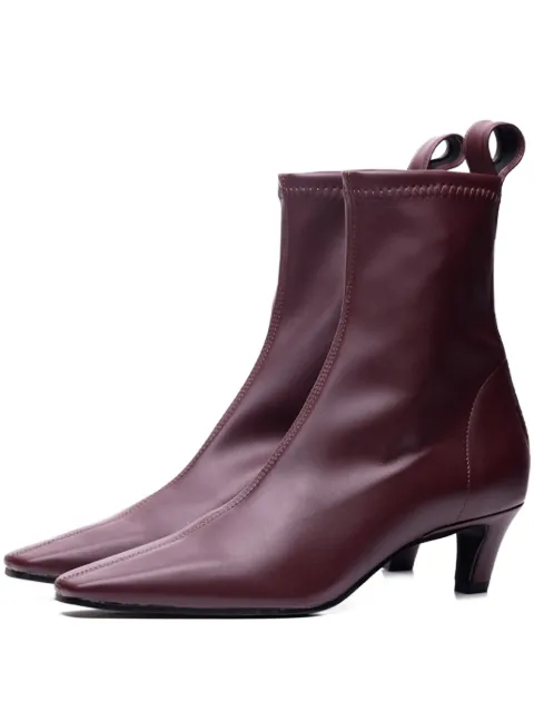 Poche Paris square-toe ankle boots