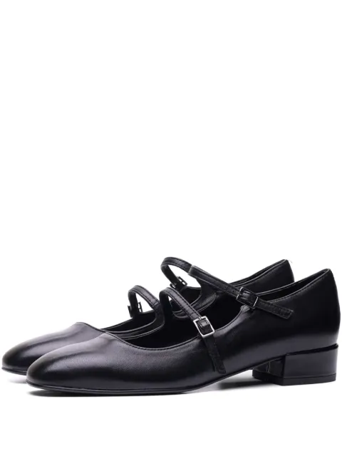 Poche Paris zapatillas con correa y hebilla