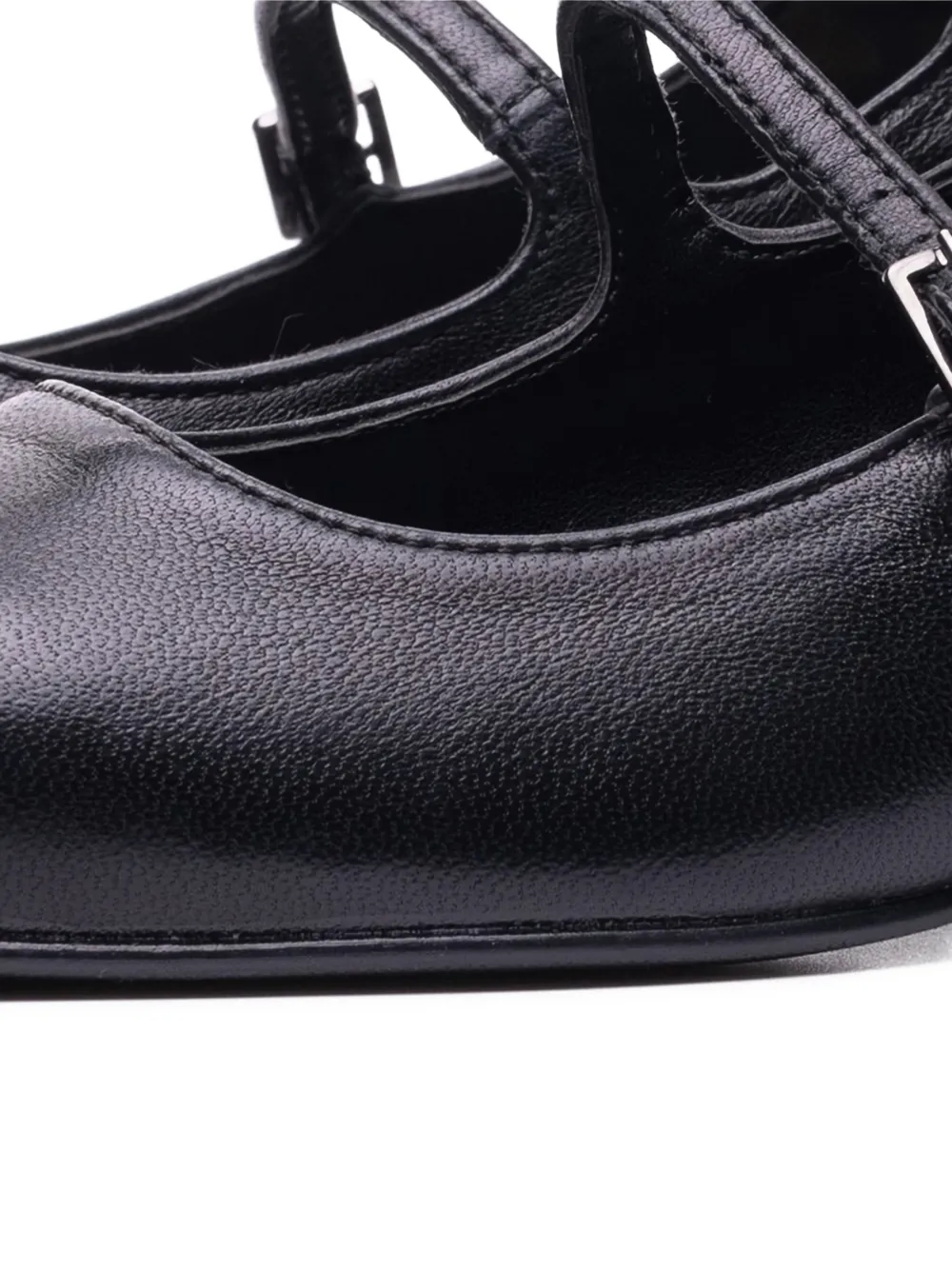  Poche Paris Strap-buckle Pumps - Black 