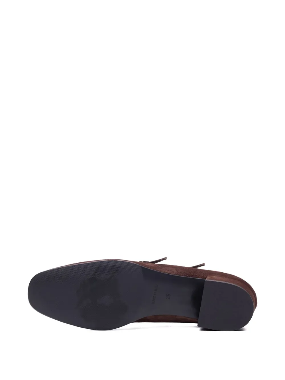 Poche Paris Buckle-strap Pumps In Burgundy